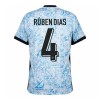 Original Fußballtrikot Portugal Ruben Dias 4 Auswärtstrikot EURO 2024 Für Herren